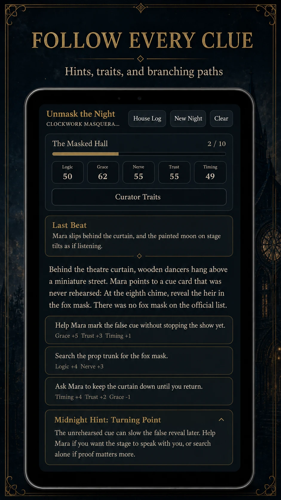 Clockwork Masquerade screenshot